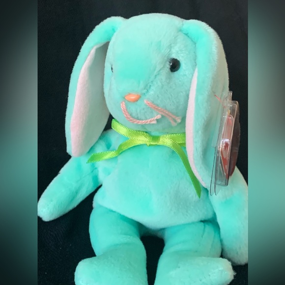 TY “HIPPITY” Easter bunny beanie baby, tash and tag, PVC PE style 4119,Retired - Picture 2 of 5